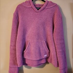 Life Is Good Fuzzy Orchid Pink Hoodie